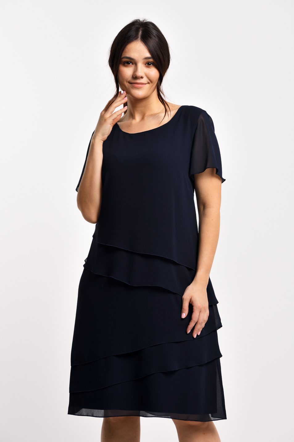 Женский Gerry Weber Платье многоуровневое (цвет ), артикул 380014-31582 | Фото 3