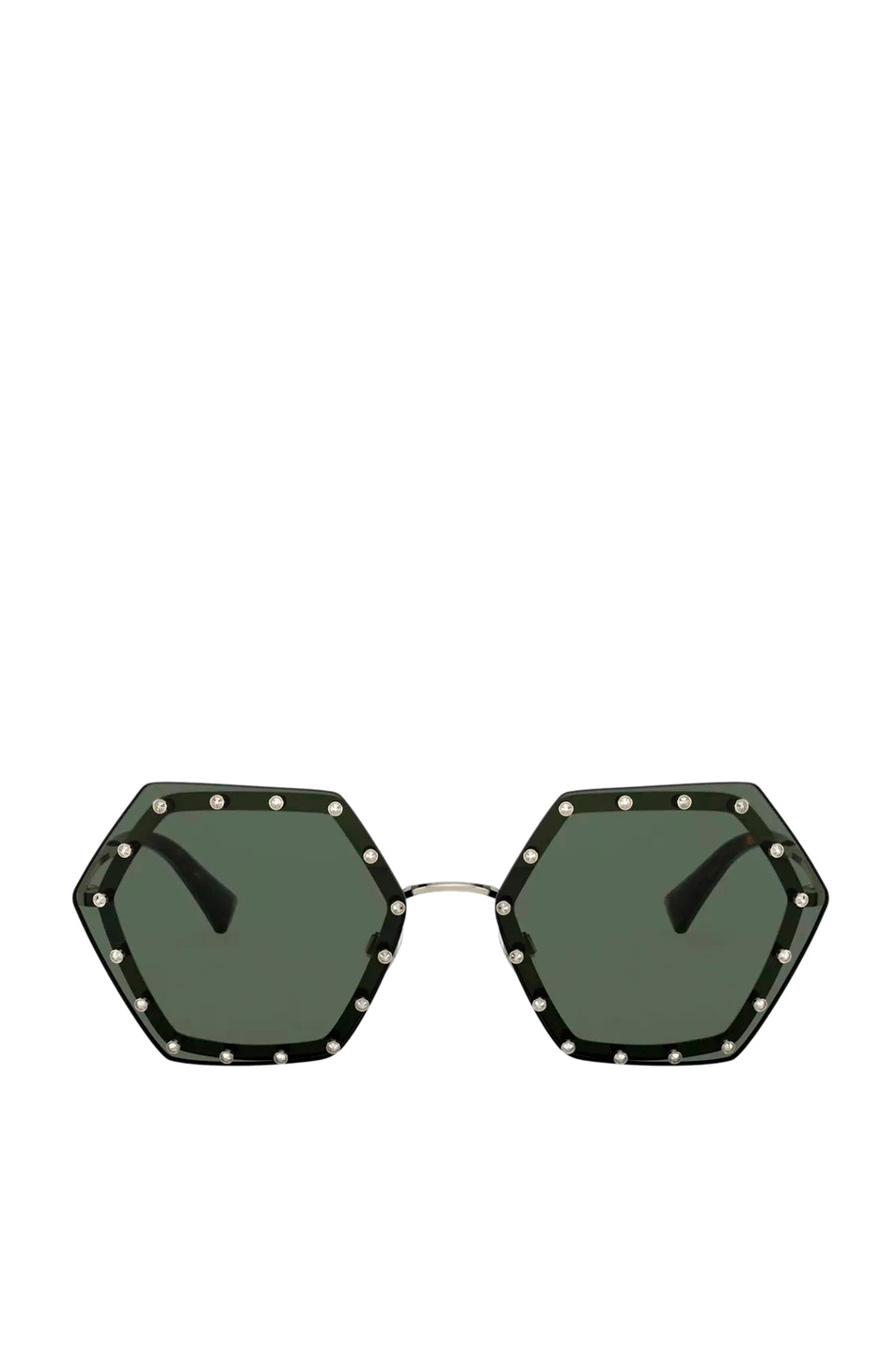 Женский Valentino Солнцезащитные очки 0VA2035 со стразами (цвет ), артикул 0VA2035 | Фото 2