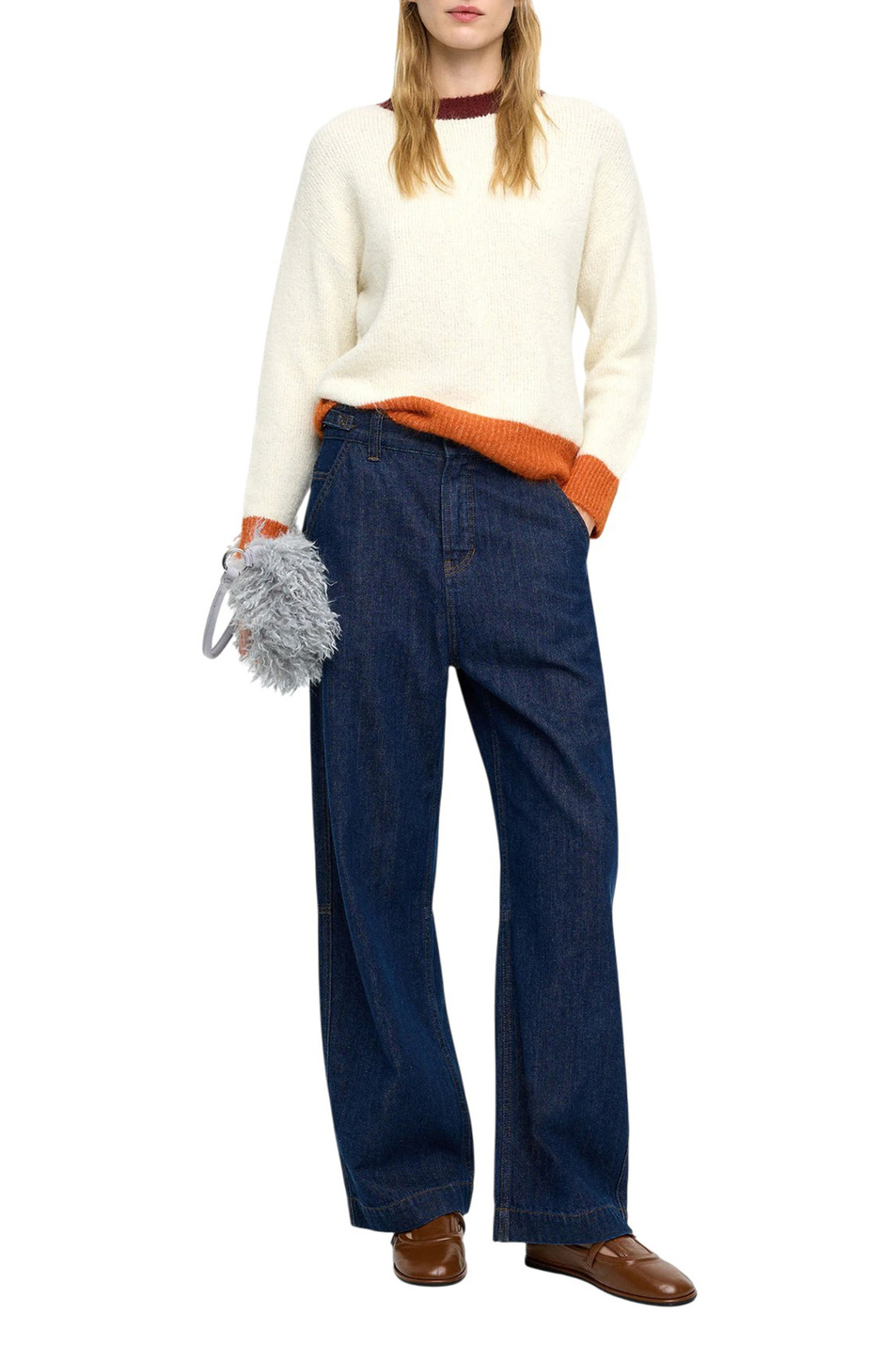 Женский Parfois Джемпер с контрастными краями (цвет ), артикул 241940 | Фото 2