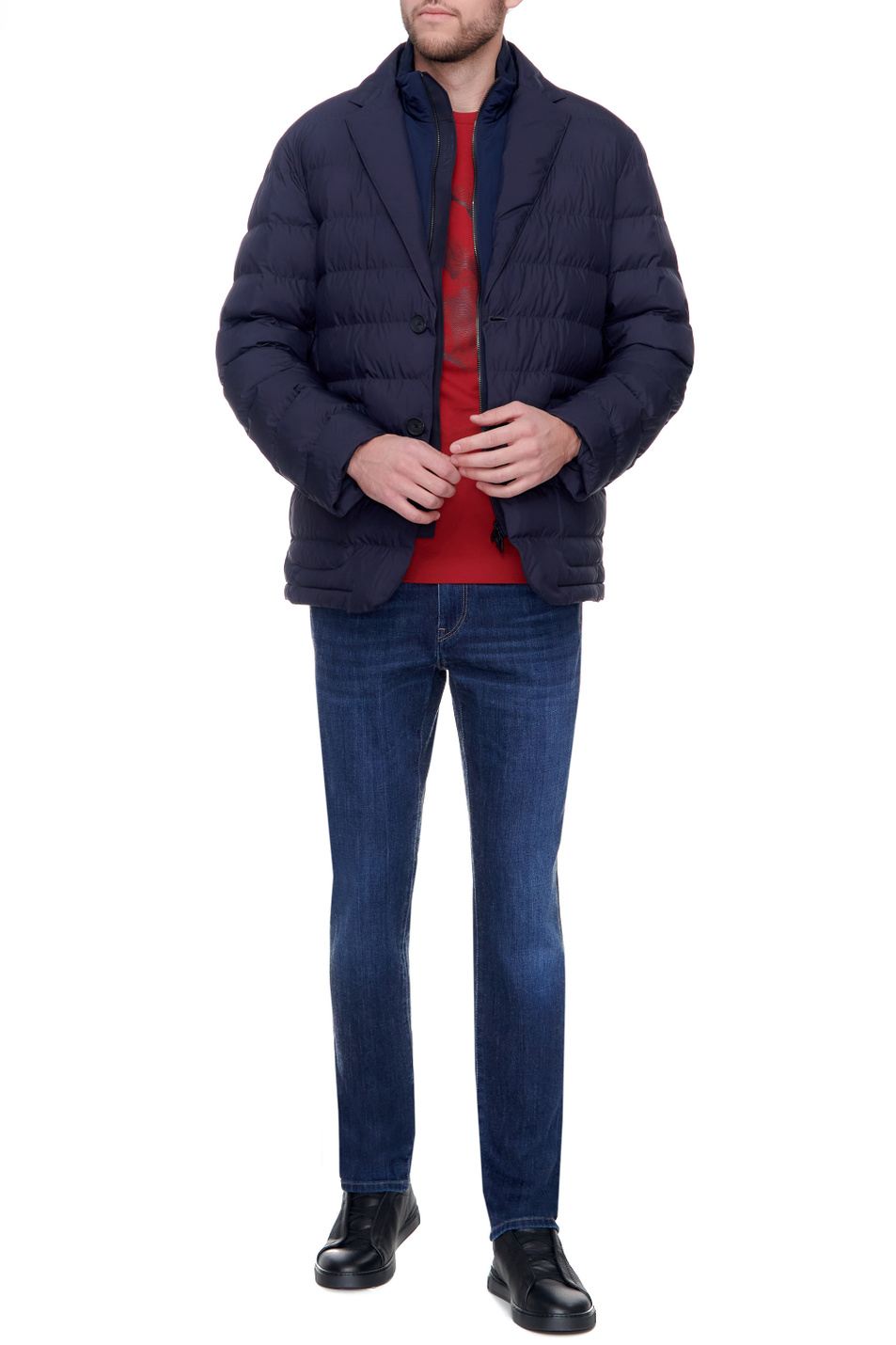 Zegna Куртка с двойным воротником (цвет ), артикул VY023-ZZ103-B09 | Фото 2