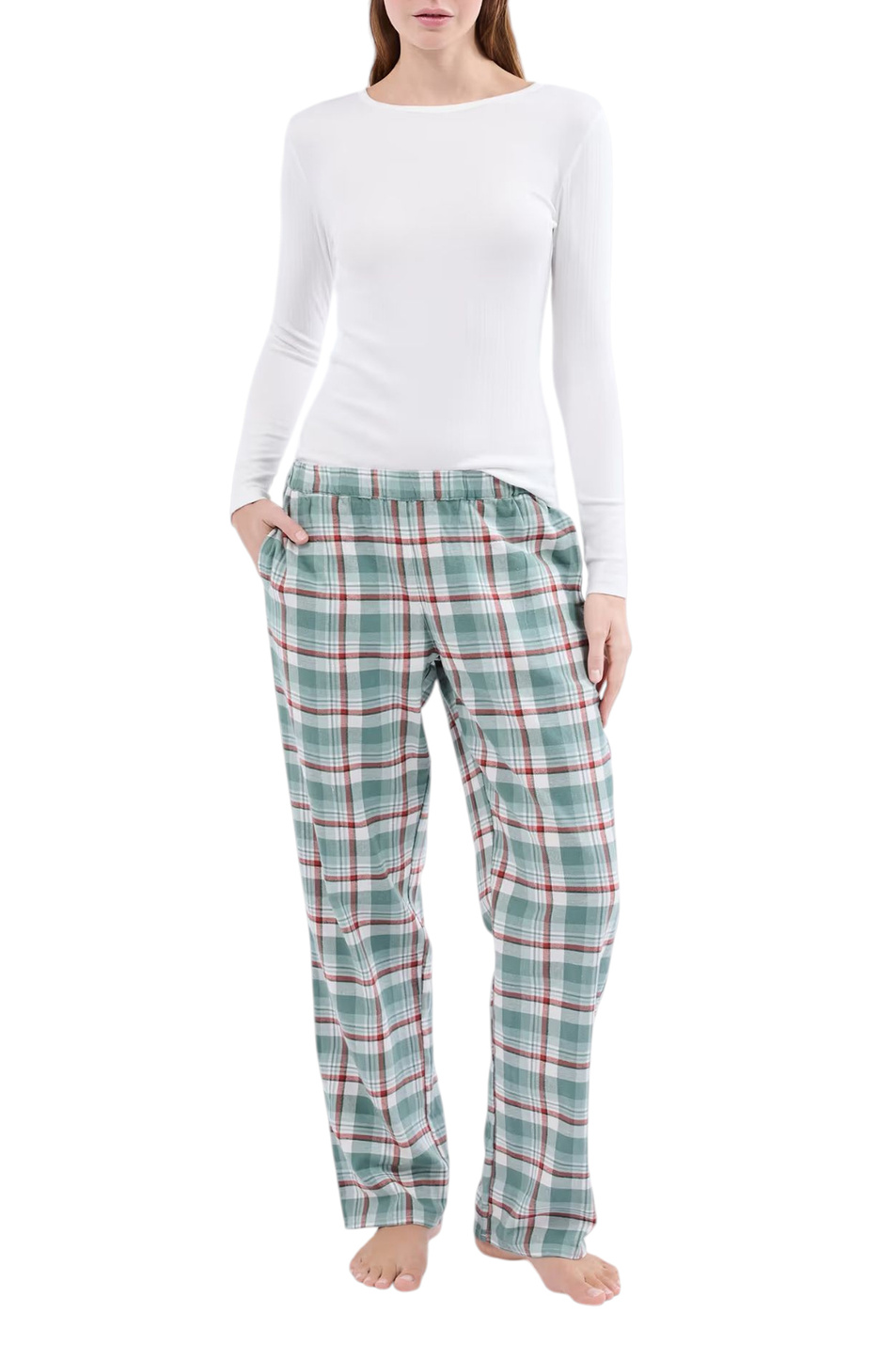 Женский Etam Костюм домашний MARONA (жакет, джемпер, брюки) (цвет ), артикул 6556167 | Фото 2