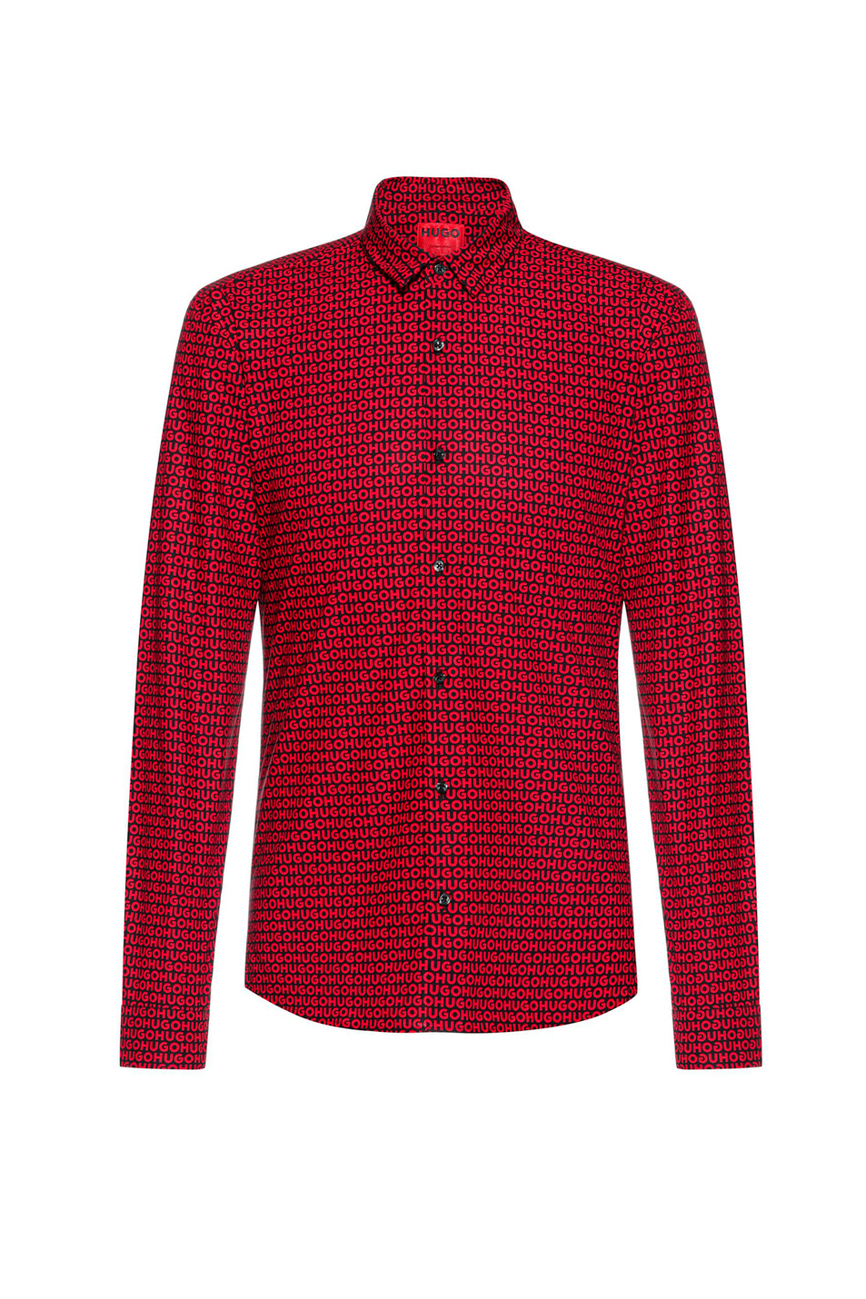 HUGO Рубашка облегающего кроя с принтом (цвет ), артикул 50472864 | Фото 1