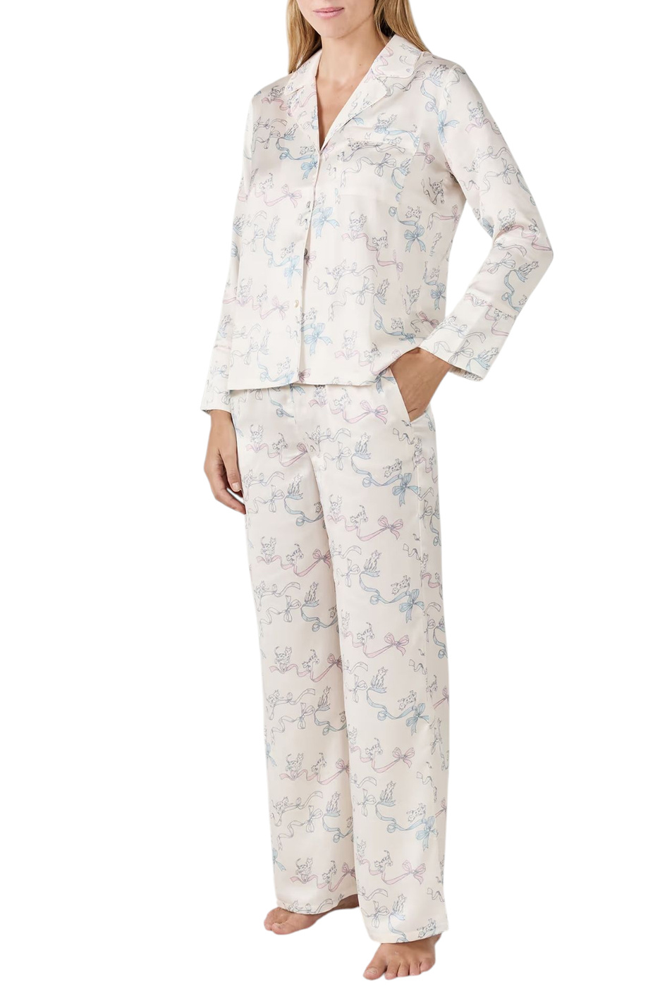 Женский Etam Пижамная рубашка LYNNA с принтом (цвет ), артикул 6556193 | Фото 2