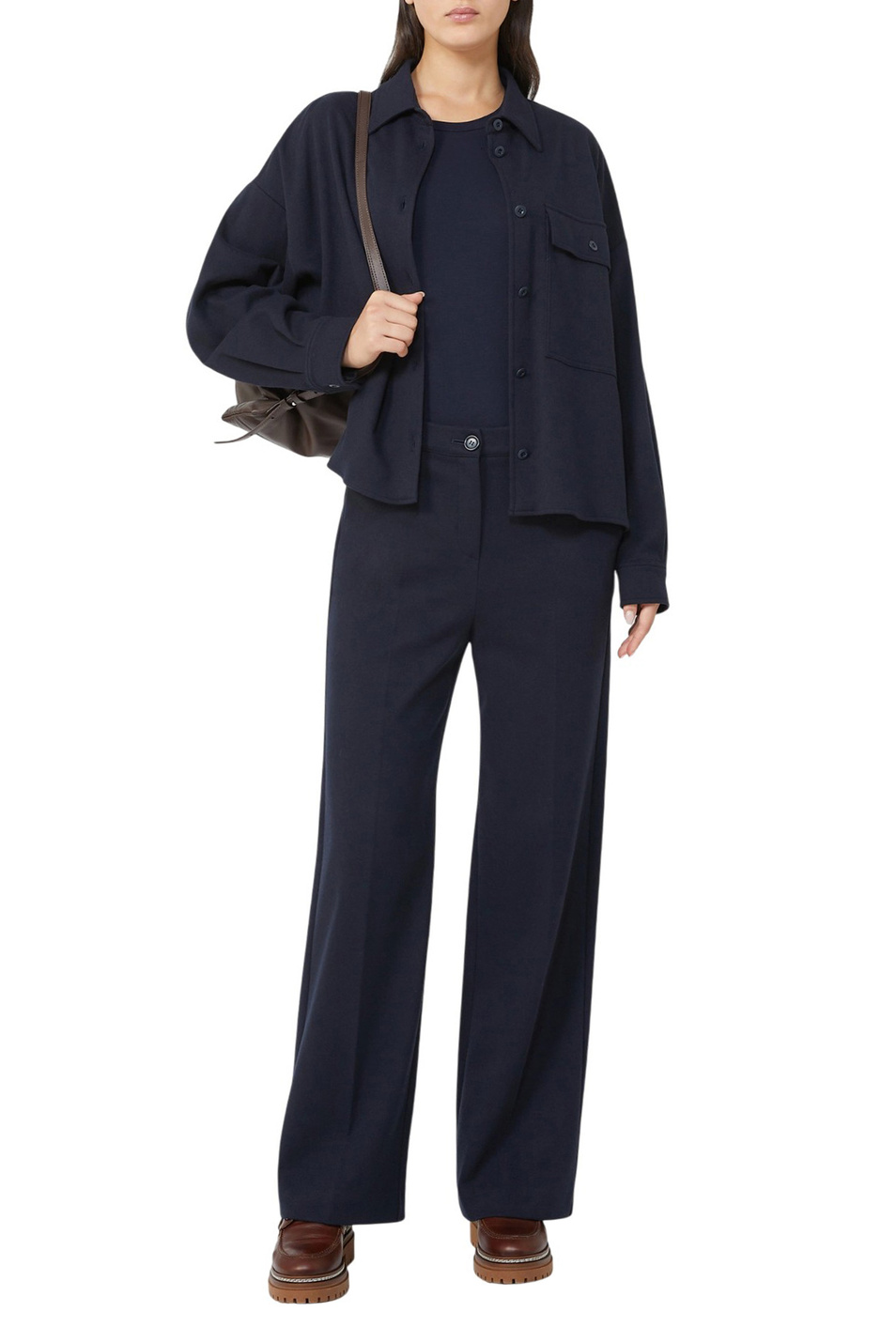 Брюки ZELOTA|Основной цвет:Синий Женский Weekend Max Mara Брюки ZELOTA (цвет ), артикул 2525786012 | Фото 2