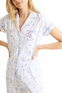 Women'secret Пижама рубашечного типа с принтом "Снупи" (Голубой цвет), артикул 4469550 | Фото 3