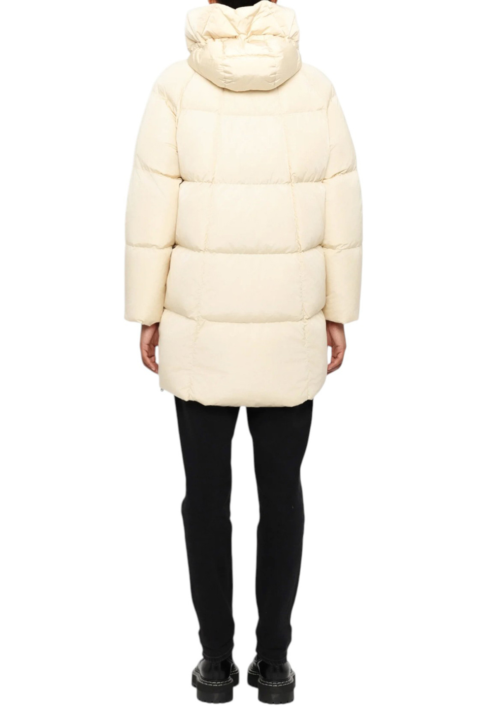 Пальто NEWBEMBO с пуховым наполнителем|Основной цвет:Кремовый Женский Weekend Max Mara Пальто NEWBEMBO с пуховым наполнителем (цвет ), артикул 2525496021 | Фото 4