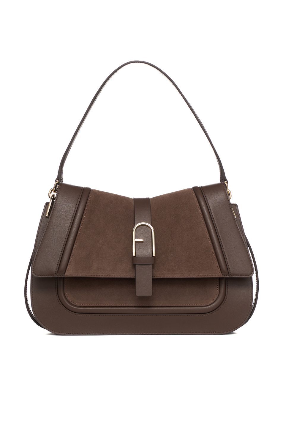 Женский Furla Сумка FLOW L из натуральной кожи (цвет ), артикул WB01911-BX2567 | Фото 1