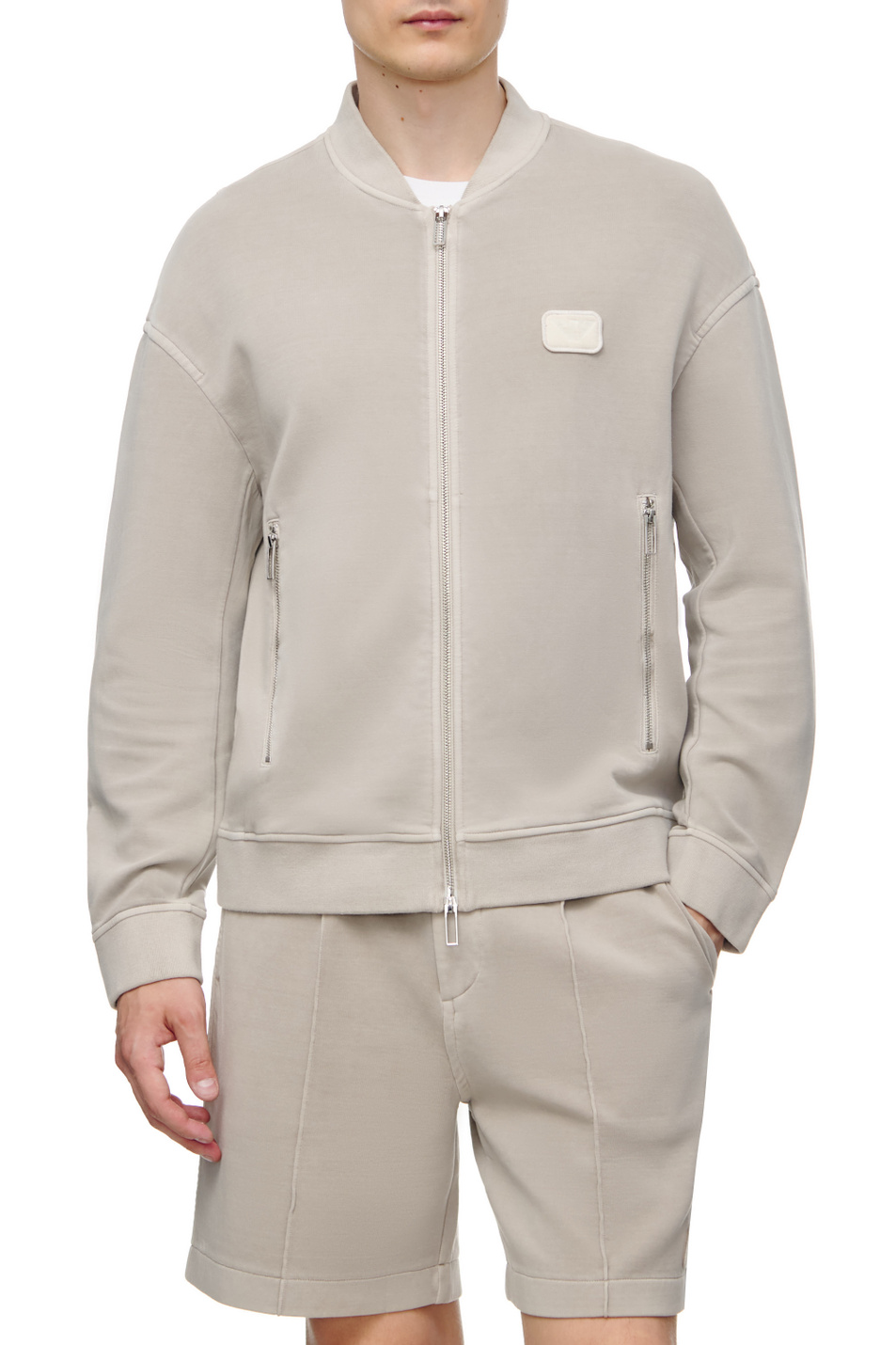 Мужской Emporio Armani Толстовка на двусторонней молнии с нашивкой (цвет ), артикул 6L1M80-1JHSZ | Фото 3