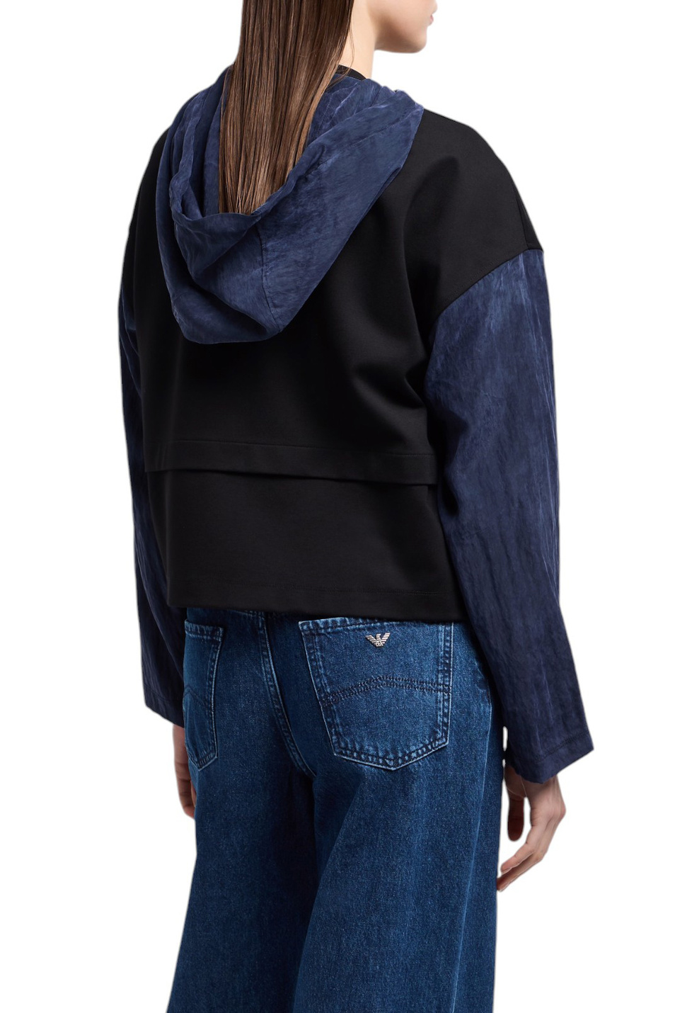 Женский Emporio Armani Толстовка с логотипом (цвет ), артикул EW001032-AF12911 | Фото 4