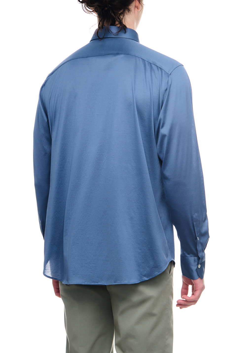Мужской Canali Рубашка из натурального хлопка (цвет ), артикул L777GN02310 | Фото 4