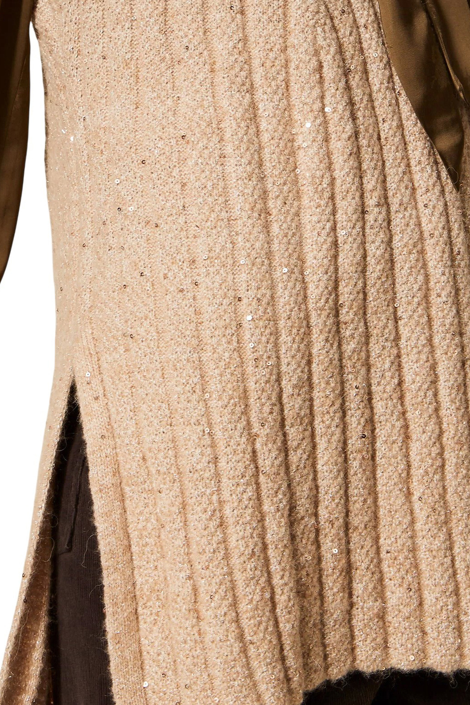 Женский TWINSET Milano Жилет с пайетками (цвет ), артикул 252AT3152 | Фото 5