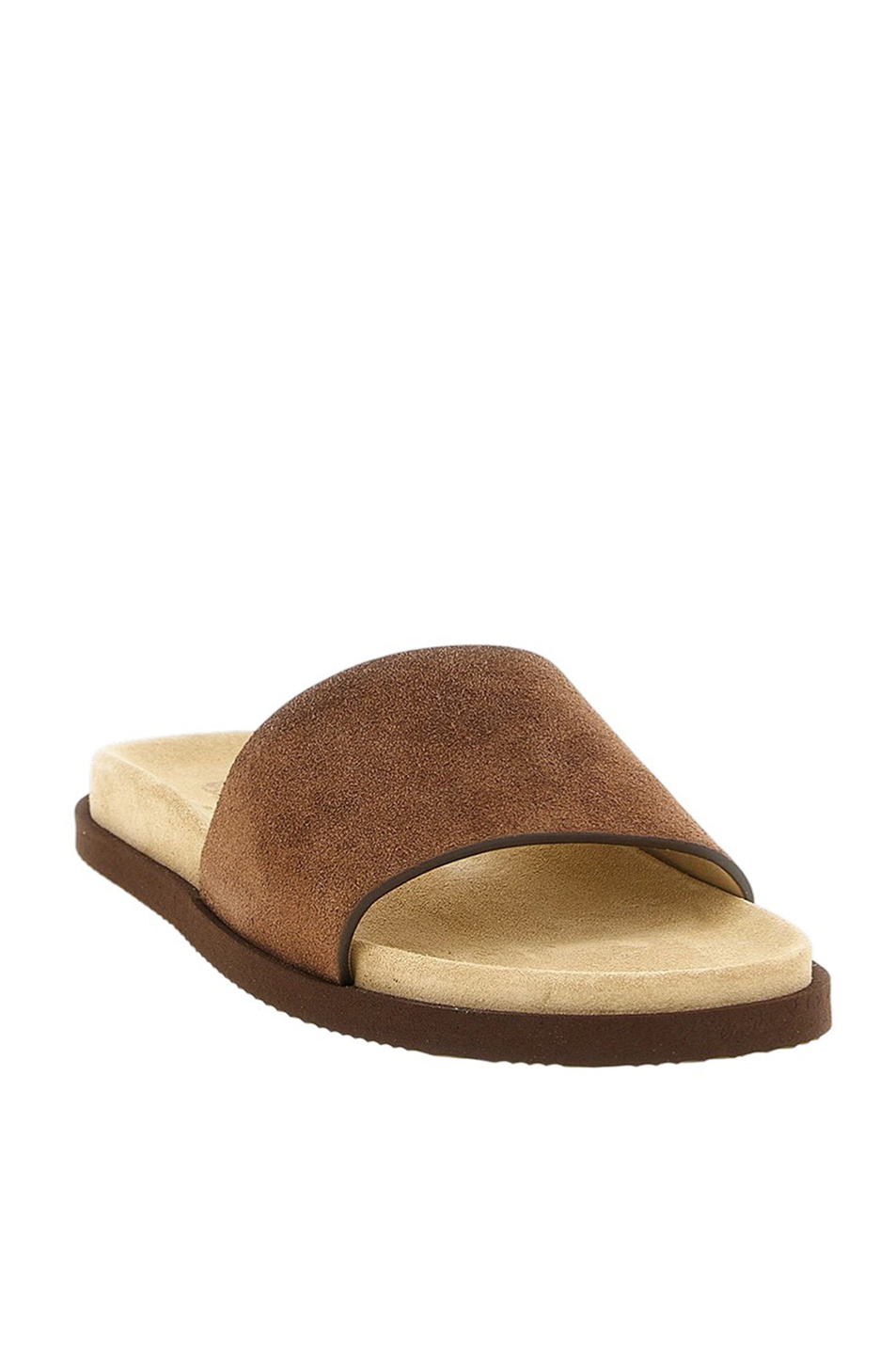 Мужской Brunello Cucinelli Шлепанцы из натуральной замши (цвет ), артикул MZUSOLY236 | Фото 3