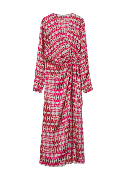 Платье SILVIE с принтом|Основной цвет:Розовый|Артикул:37073852 | Фото 1