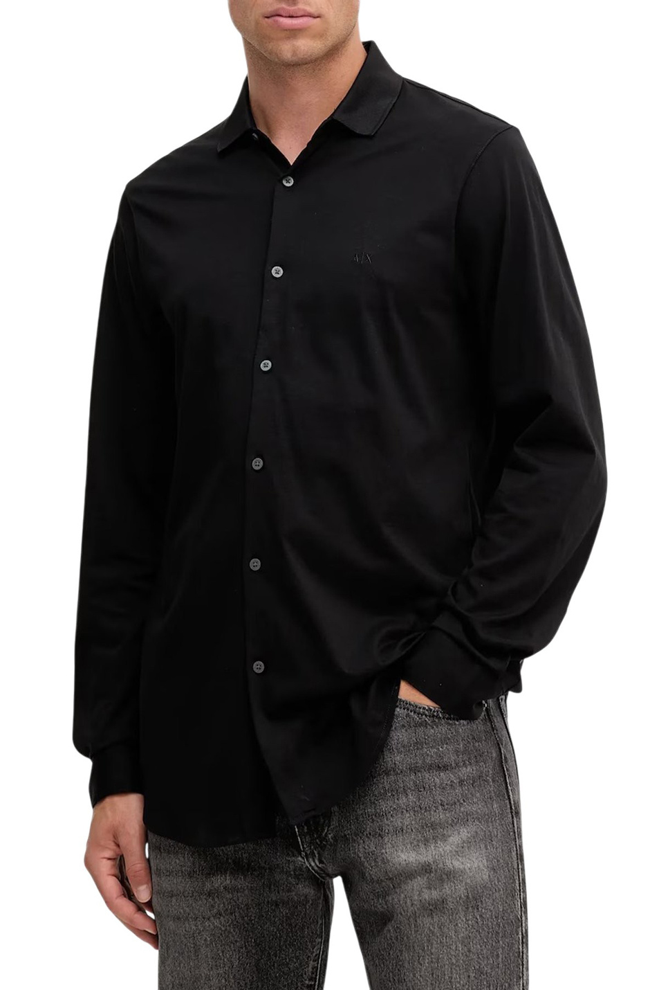 Мужской Armani Exchange Рубашка из хлопка (цвет ), артикул XM001370-AF10364 | Фото 4