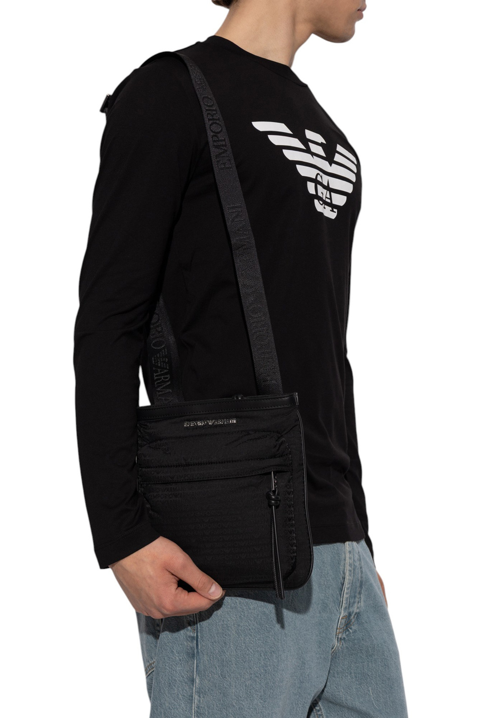 Мужской Emporio Armani Сумка с логотипом (цвет ), артикул EM002792-AF14637 | Фото 5