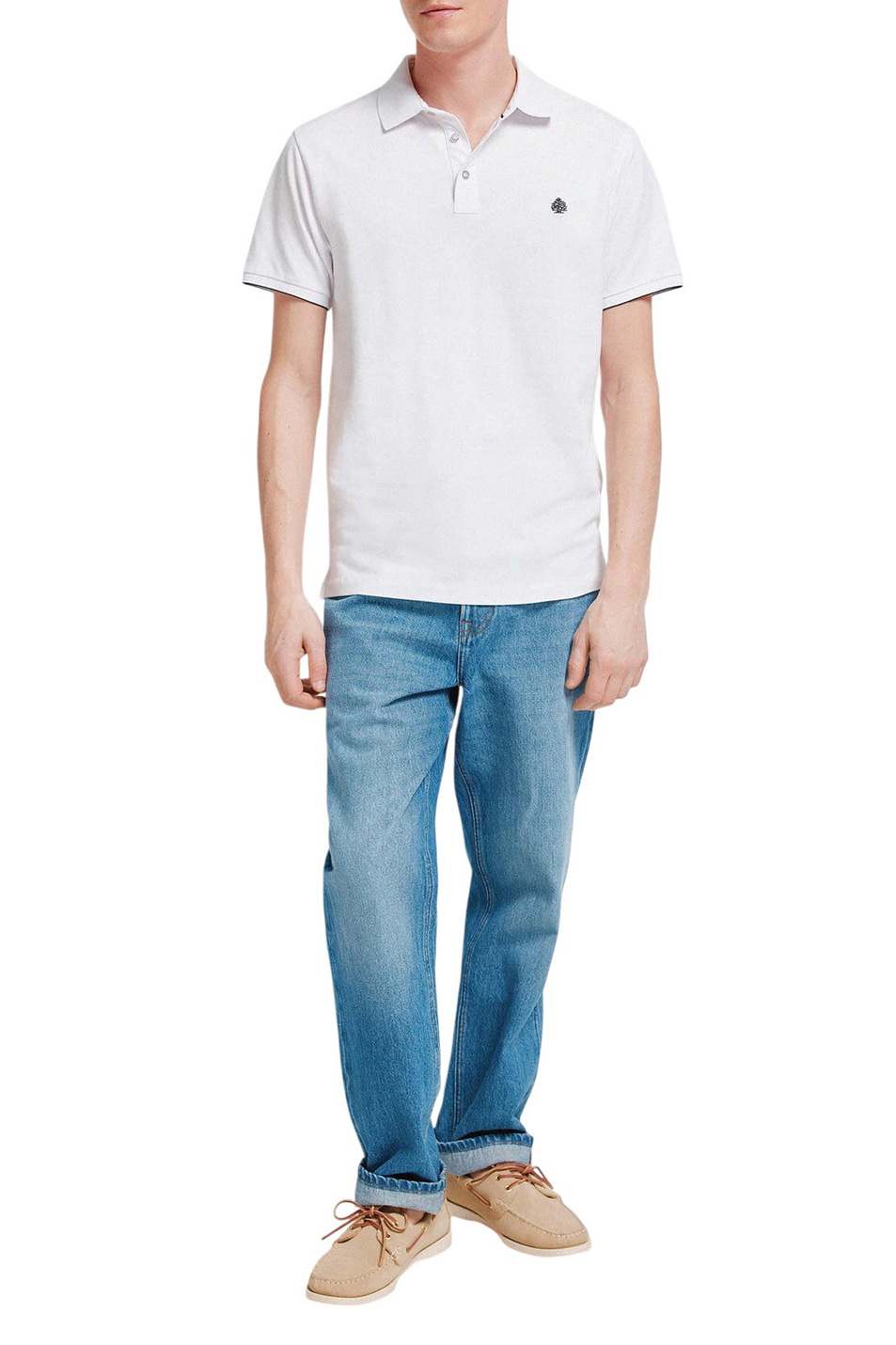 Мужской Springfield Поло из хлопка (цвет ), артикул 4403091 | Фото 2