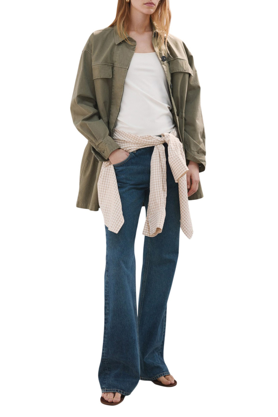 Женский Mango Топ BACARI приталенного кроя (цвет ), артикул 27087140 | Фото 2