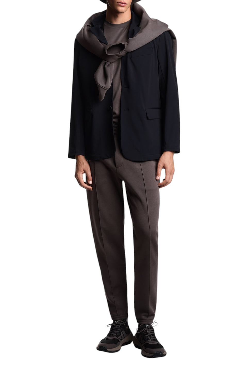 Мужской Emporio Armani Футболка с логотипом (цвет ), артикул EM003137-AF10761 | Фото 2