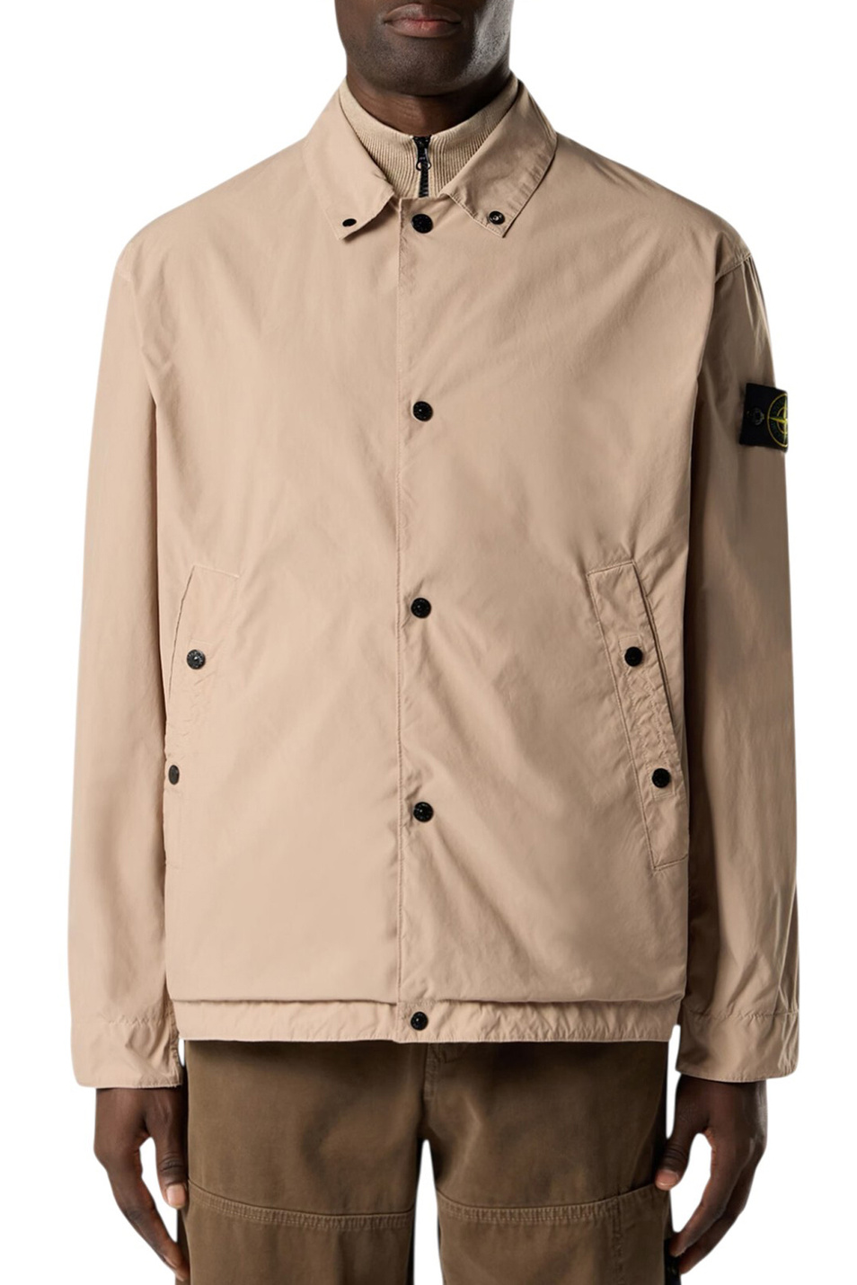 Мужской Stone Island Куртка из водоотталкивающей ткани (цвет ), артикул L1S154100041-S0042 | Фото 4