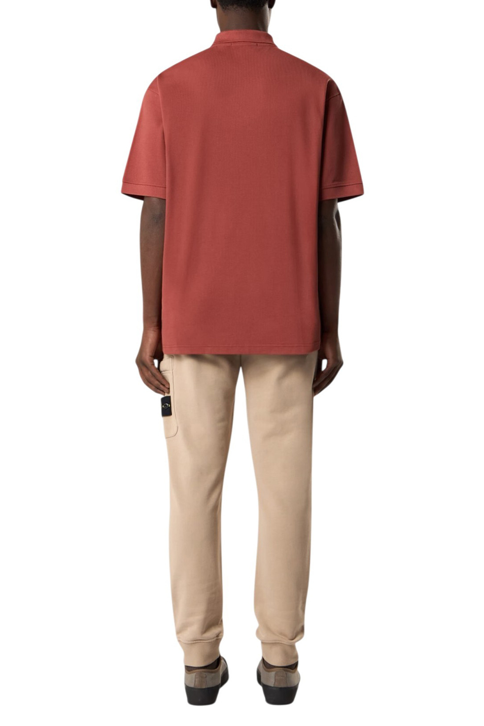 Мужской Stone Island Брюки из хлопкового флиса (цвет ), артикул L1S156200010-S0051 | Фото 4