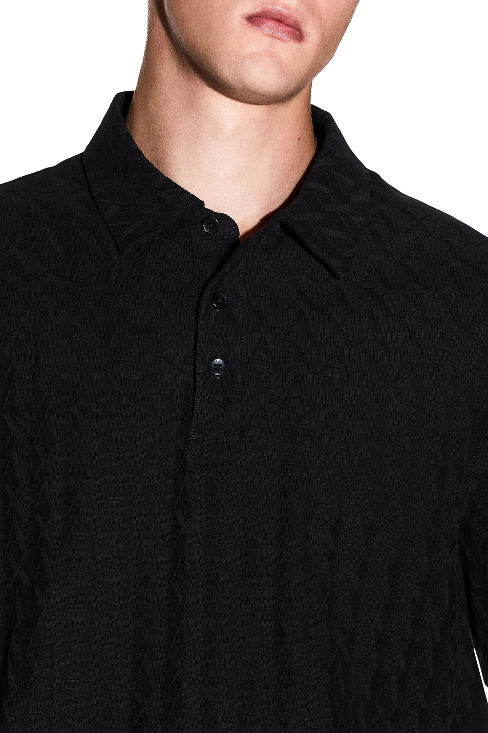 Мужской Armani Exchange Поло из хлопка (цвет ), артикул XM001292-AF10337 | Фото 5