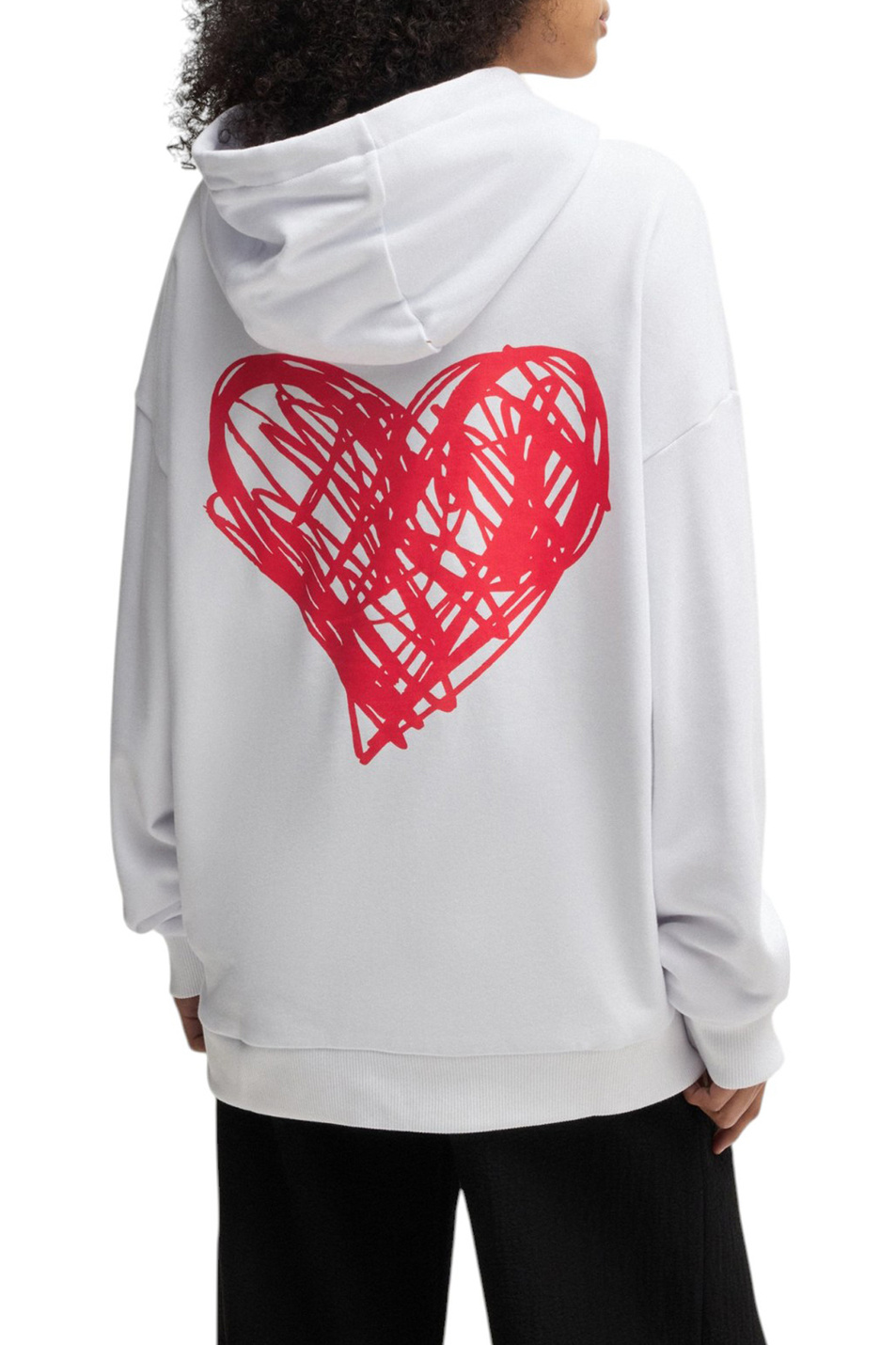 Мужской HUGO Худи Dewgili из натурального хлопка (цвет ), артикул 50530577 | Фото 5