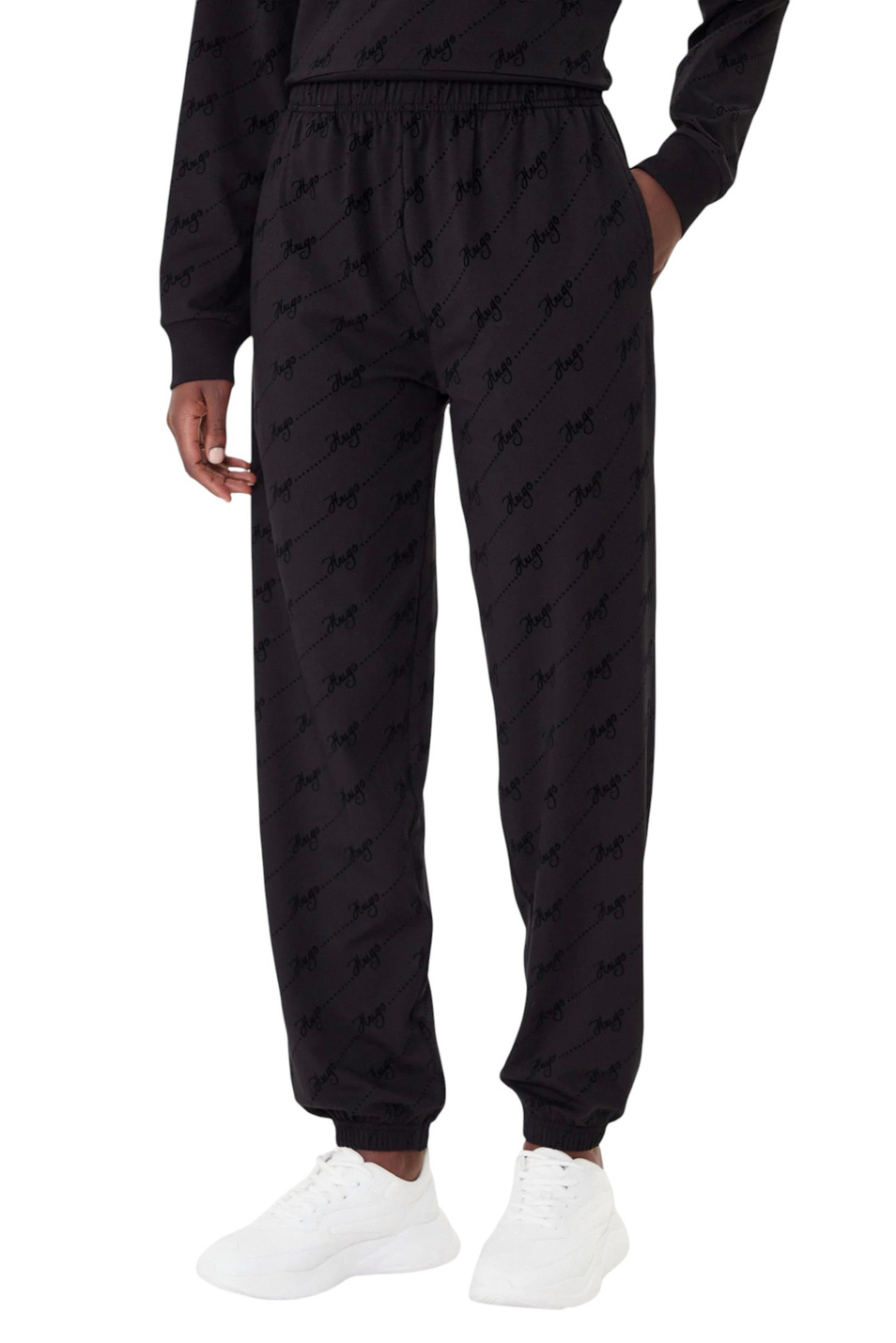 Брюки LOKKY с принтом|Основной цвет:Черный Женский HUGO Брюки LOKKY с принтом (цвет ), артикул 50545211 | Фото 5