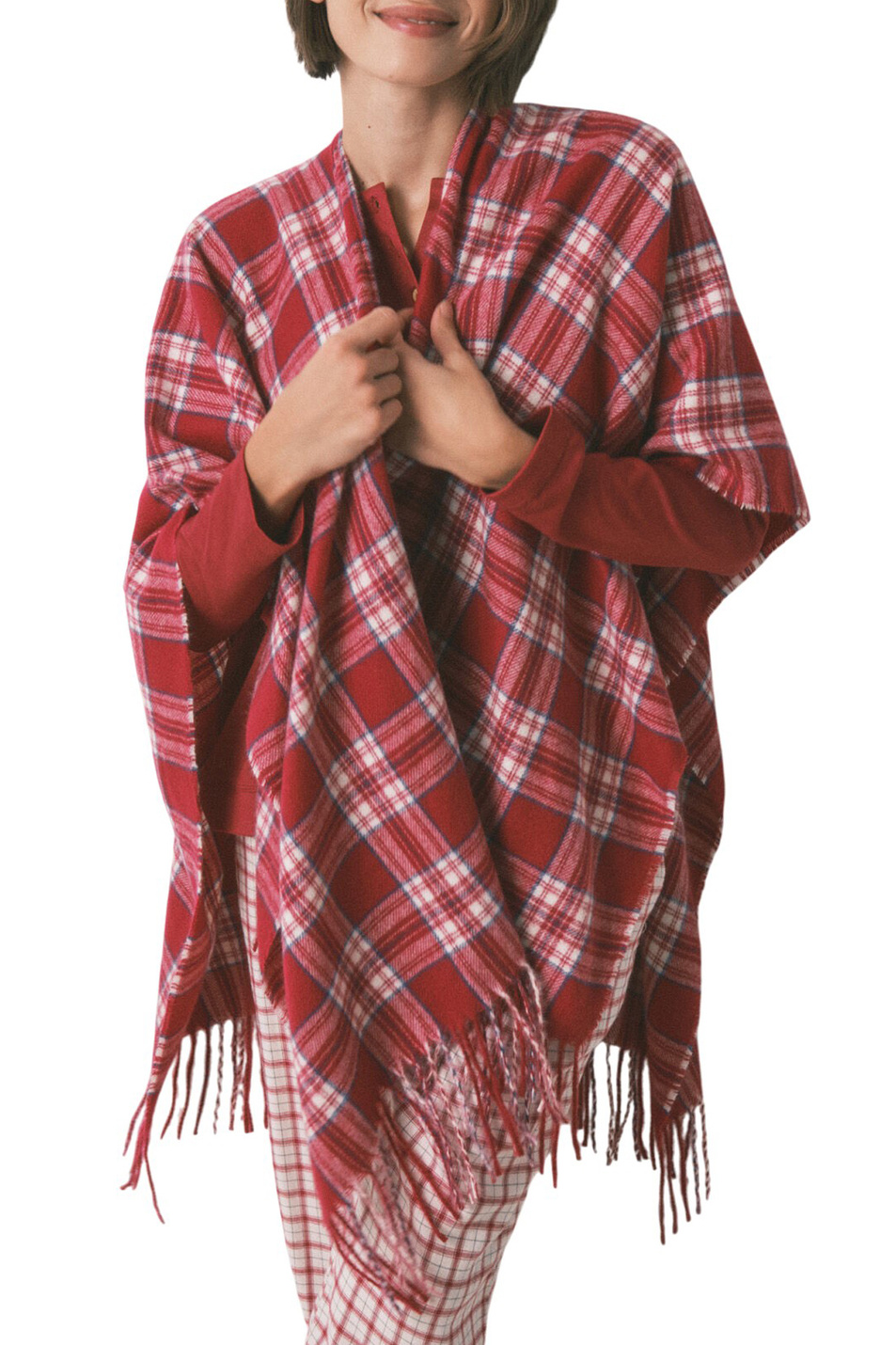 Женский Women'secret Пончо с бахромой (цвет ), артикул 5152866 | Фото 1