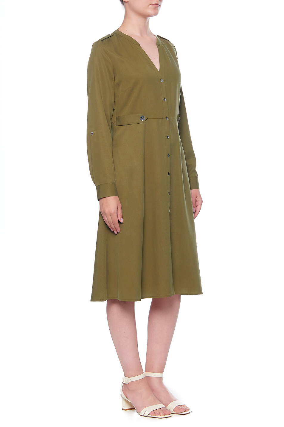 Comma Платье-рубашка из лиоцелла (цвет ), артикул 81.103.82.X008 | Фото 4