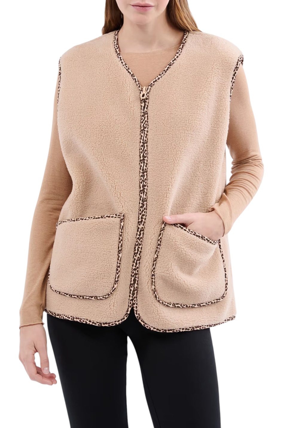 Женский Etam Жилет MARILOU с накладными карманами (цвет ), артикул 6556206 | Фото 1