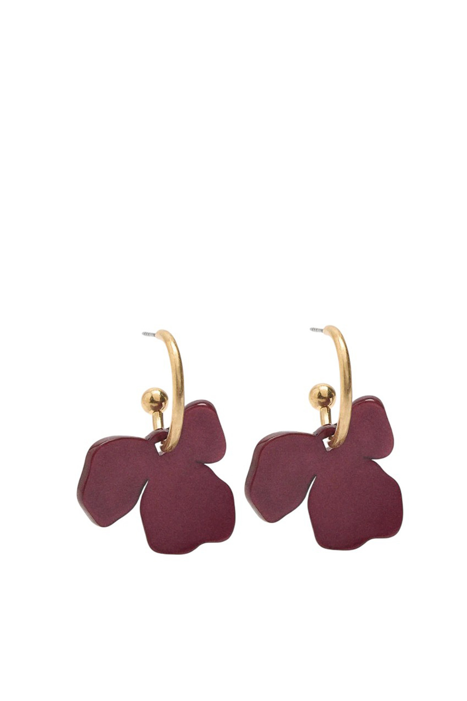 Серьги в форме цветка|Основной цвет:Фиолетовый Женский Parfois Серьги в форме цветка (цвет ), артикул 228753 | Фото 1