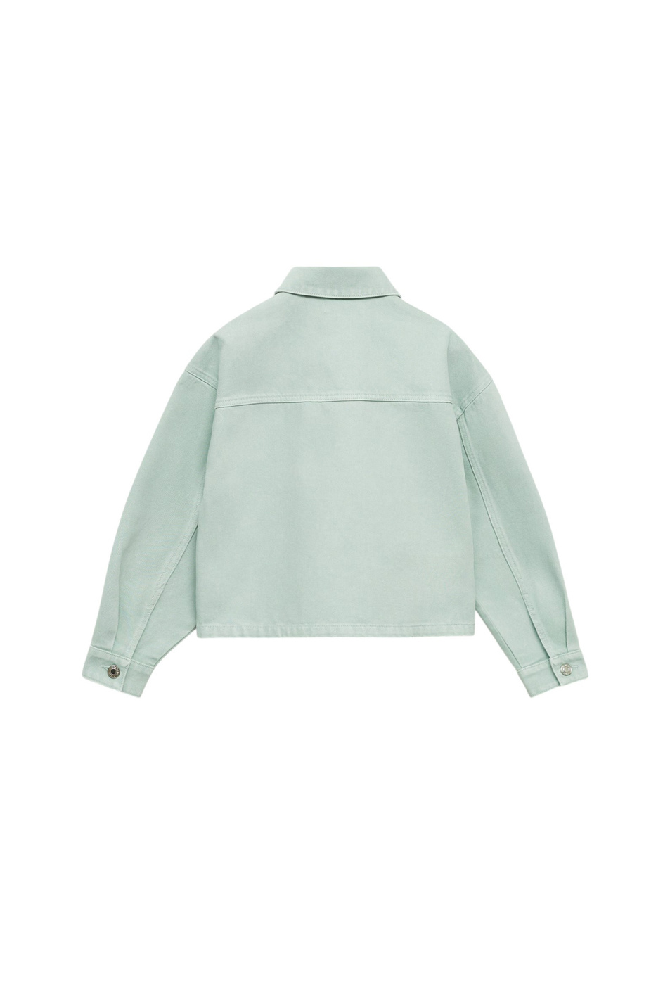 Девочкам Mango Kids Куртка MATCHA джинсовая (цвет ), артикул 87046345 | Фото 2