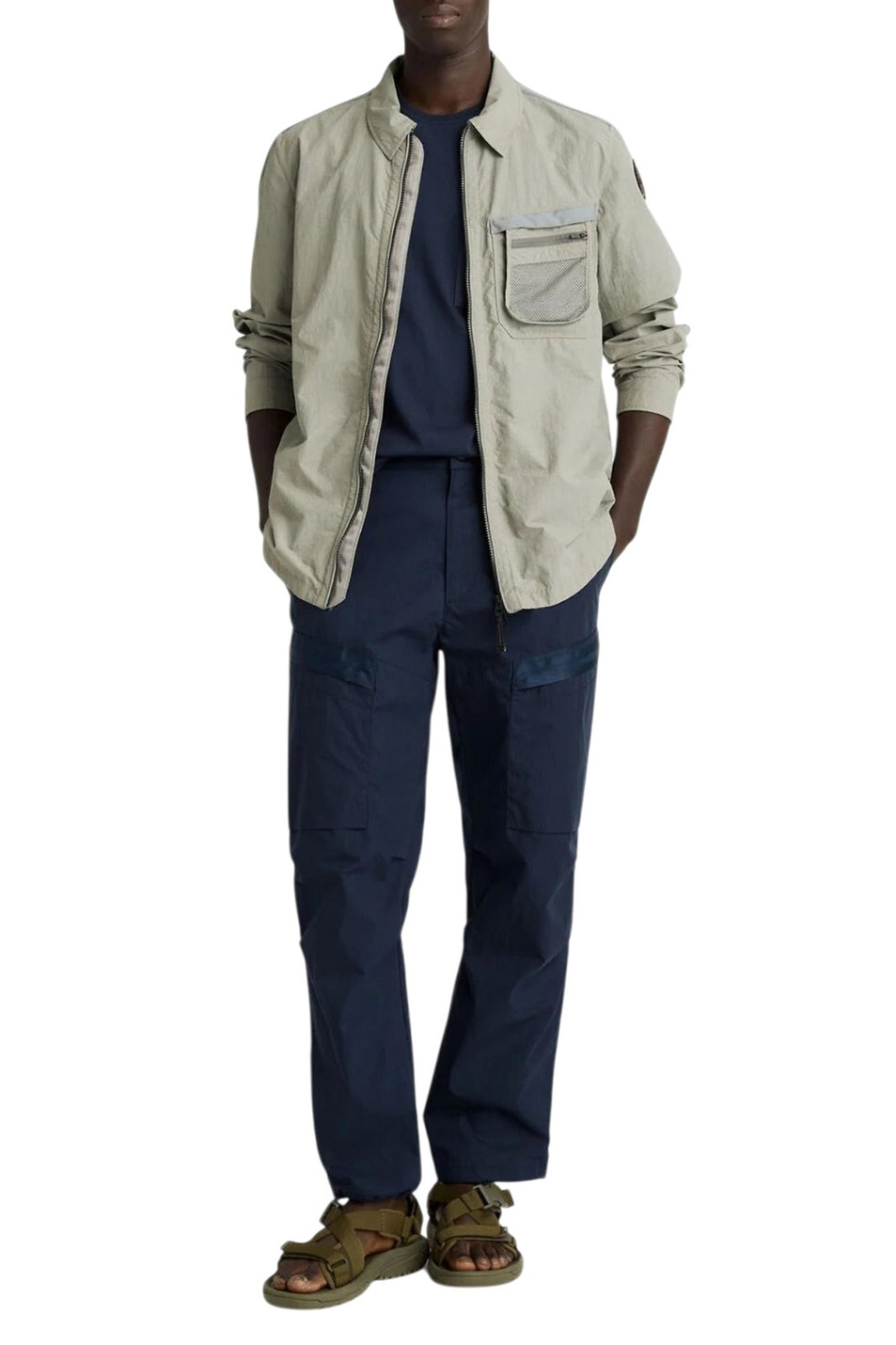 Куртка-рубашка WYMOND|Основной цвет:Серый Мужской Parajumpers Куртка-рубашка WYMOND (цвет ), артикул PMSISJ01 | Фото 3