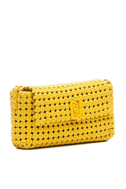 Плетеная сумка из искусственной кожи|Основной цвет:Желтый|Артикул:NA2079E0513 | Фото 2
