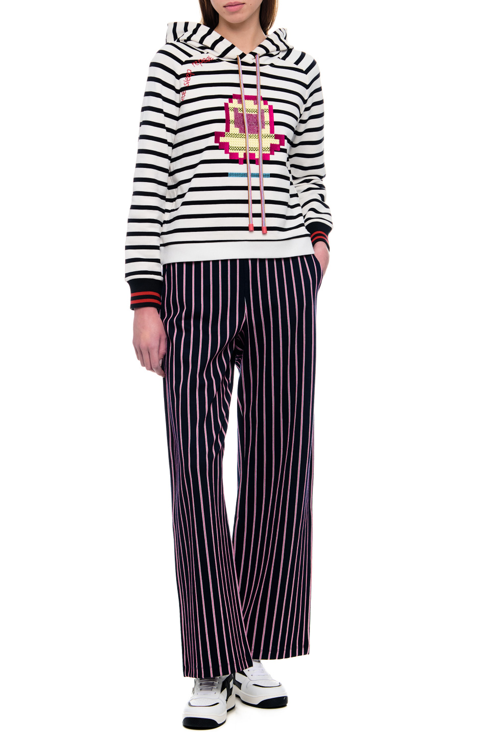 Женский MAX&Co. Толстовка TAMAHOOD с рукавом реглан и вышивкой (цвет ), артикул C9210123 | Фото 3