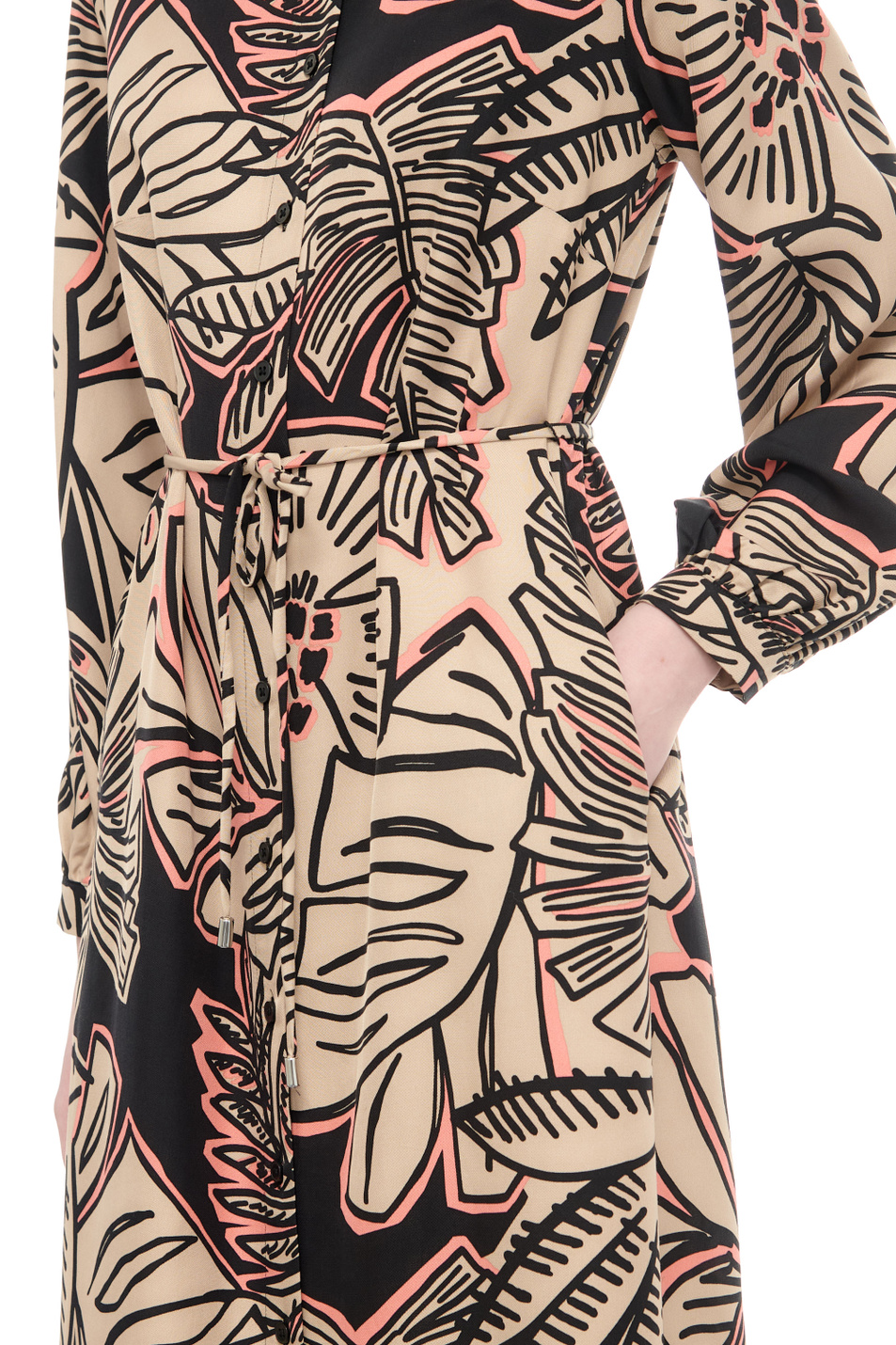 Женский Gerry Weber Платье-рубашка с принтом (цвет ), артикул 380001-31500 | Фото 4