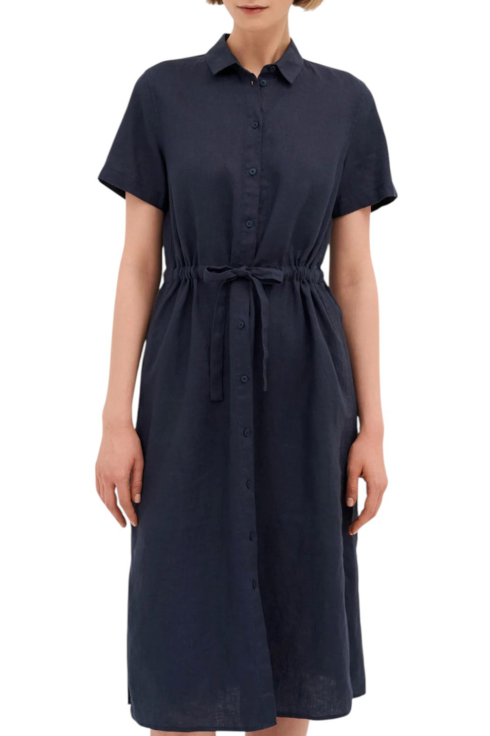 Женский Gerry Weber Платье из льна (цвет ), артикул 580039-31235 | Фото 4