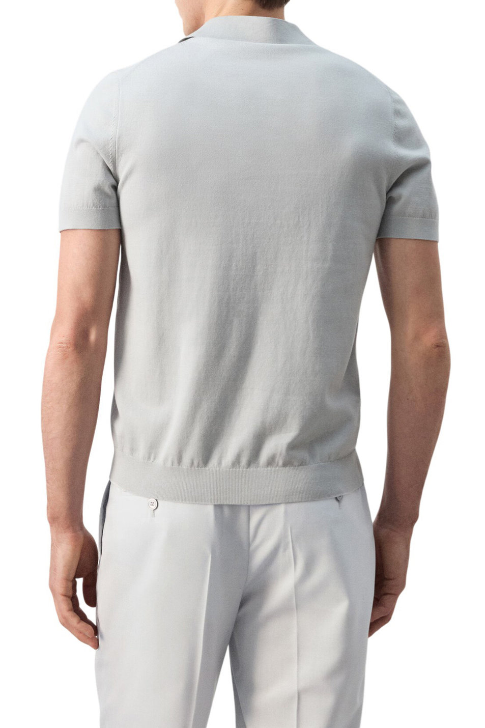 Мужской Mango Man Поло ARRAONA из хлопка (цвет ), артикул 27035945 | Фото 3