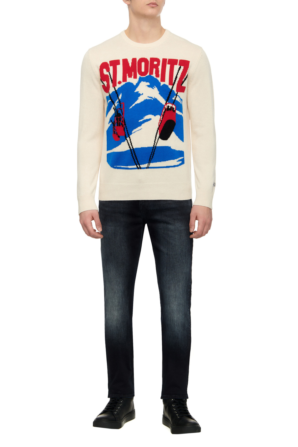 Мужской MC2 Saint Barth Джемпер HERON из смесовой шерсти (цвет ), артикул HER0011-00149I | Фото 3