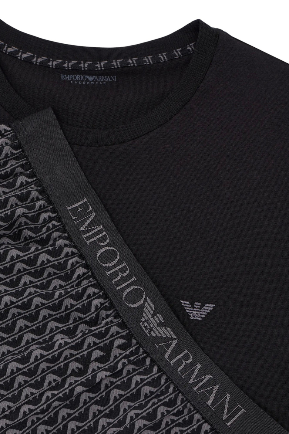 Мужской Emporio Armani Пижама с логотипом (цвет ), артикул EM000399-AF10801 | Фото 4