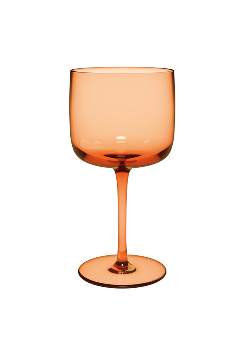 Набор бокалов для вина Like Apricot, 2 шт.|Основной цвет:Оранжевый|Артикул:19-5181-8200 | Фото 1