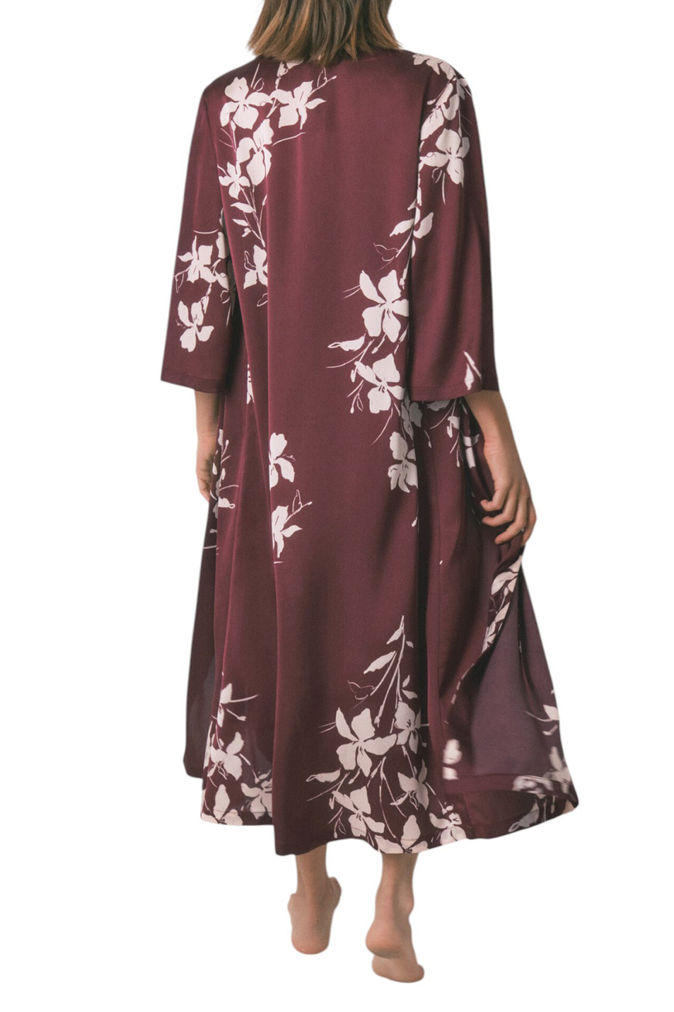 Женский Women'secret Халат с цветочным принтом (цвет ), артикул 2532436 | Фото 2