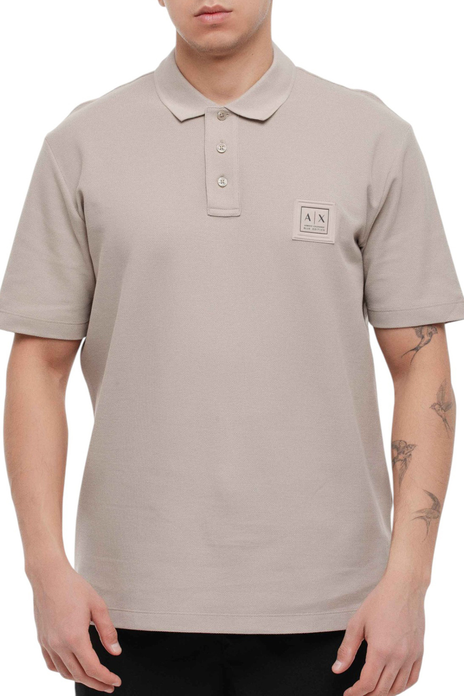Мужской Armani Exchange Поло из хлопка (цвет ), артикул XM000356-AF12758 | Фото 4