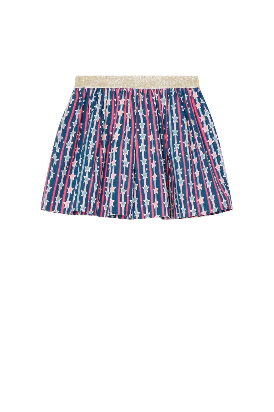 Monsoon Разноцветная юбка с принтом из пайеток (цвет ), артикул 214204 | Фото 2