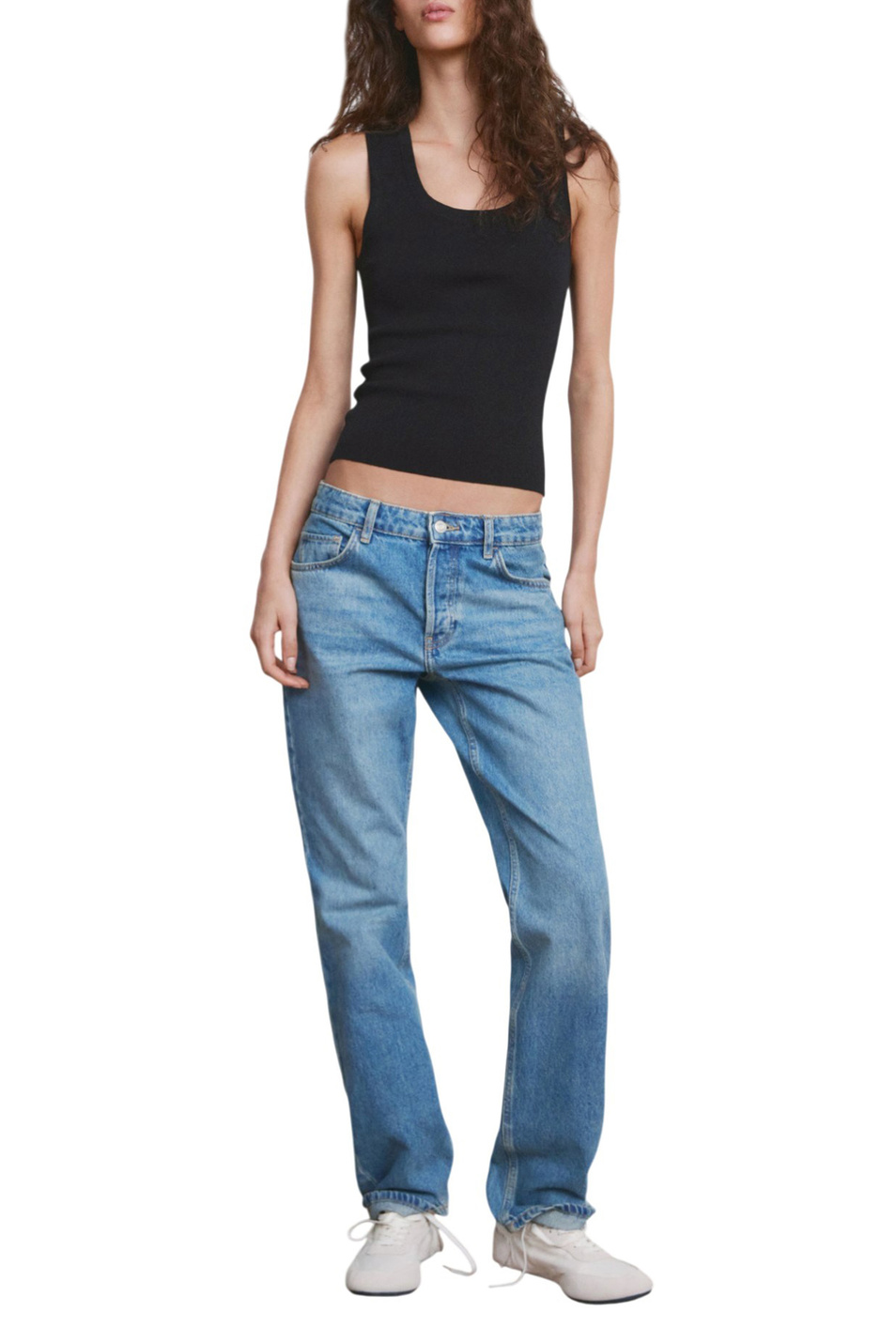 Женский Mango Топ MARX из смесовой вискозы (цвет ), артикул 27065834 | Фото 2