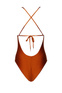Emporio Armani Слитный купальник с металлическим лого ( цвет), артикул 262452-2R348 | Фото 2