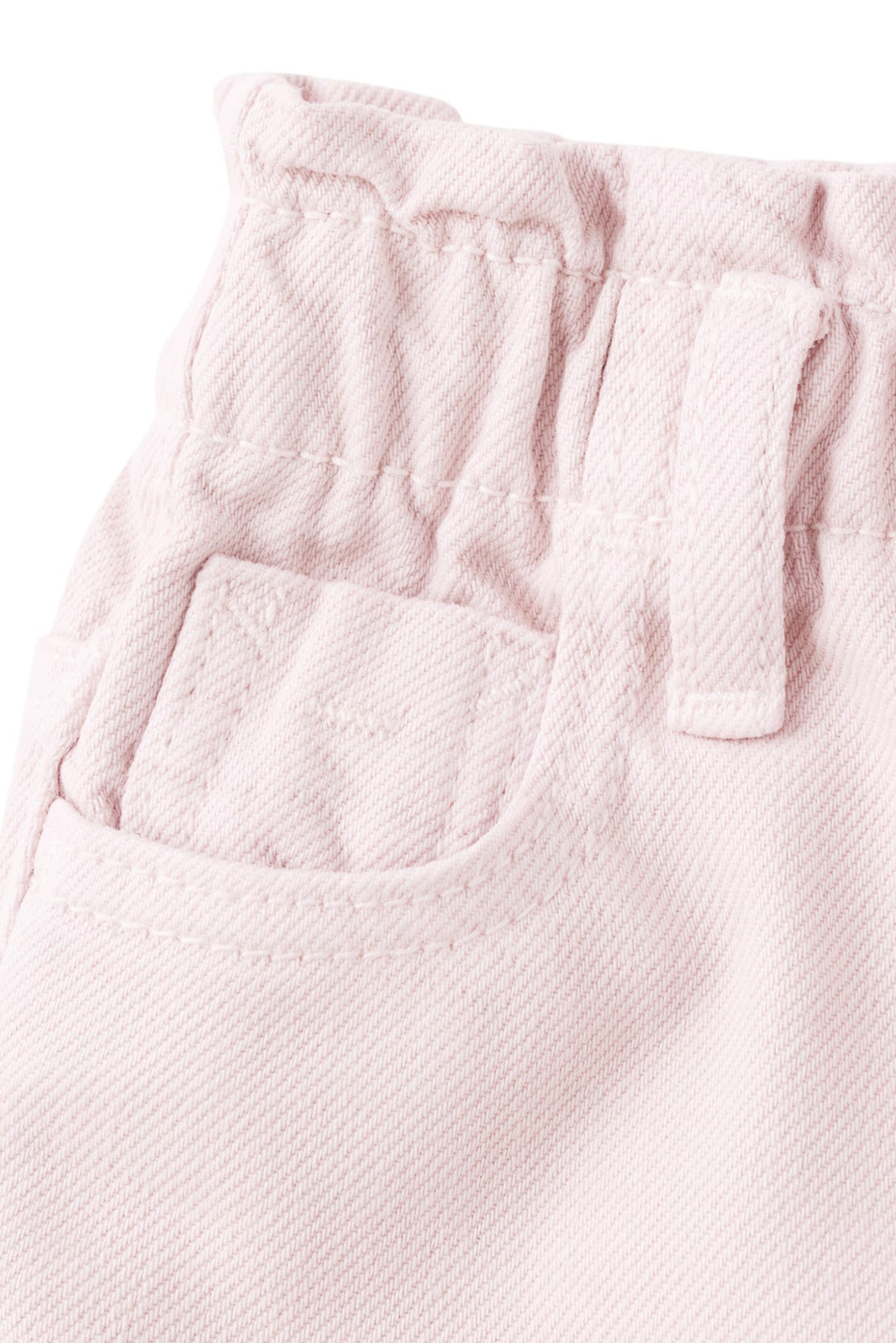 Девочкам Mango Kids Джинсы PAPERBAG из хлопка (цвет ), артикул 27011276 | Фото 4