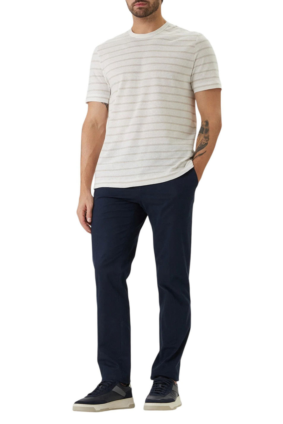 Мужской BOSS Футболка H-Taut стандартного кроя (цвет ), артикул 50559166 | Фото 3