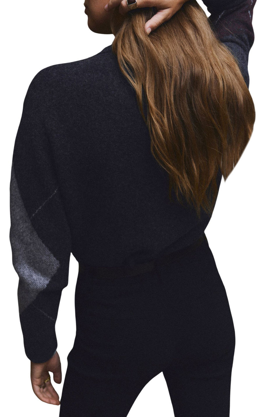 Женский Mango Джемпер ROMBON (цвет ), артикул 17007818 | Фото 3