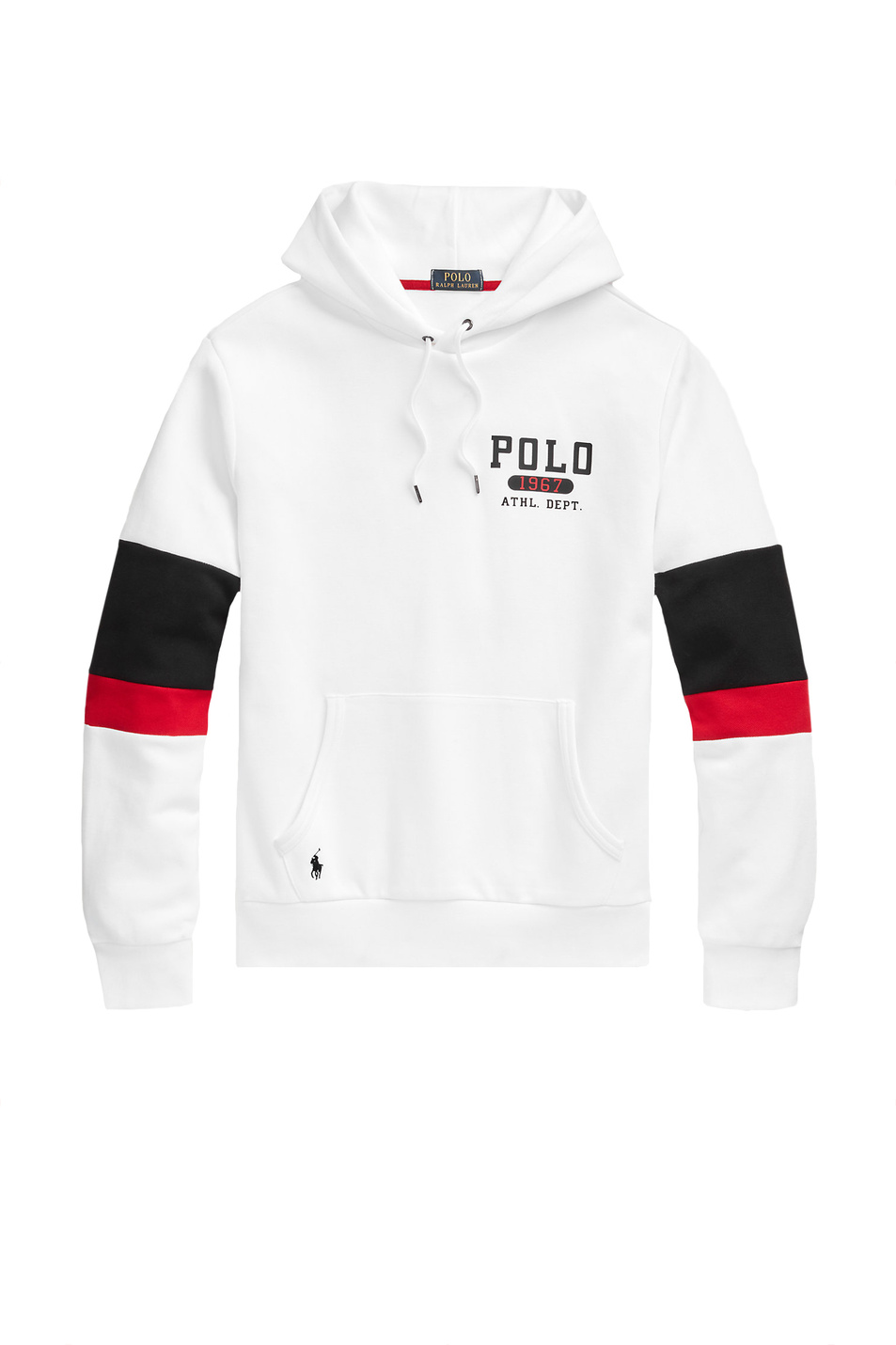 Polo Ralph Lauren Худи с контрастными элементами и логотипом на груди (цвет ), артикул 710851239001 | Фото 1